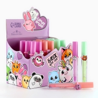 Детский блеск для губ «Милота» с колечком, 8 мл, МИКС Детский блеск для губ «Милота» с колечком, 8 мл, МИКС