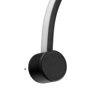 Бра "Изгиб" LED 28Вт 4000К черный Бра "Изгиб" LED 28Вт 4000К черный