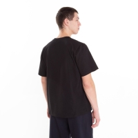 Футболка мужская новогодняя &laquo;Дед мороз&raquo;, цвет чёрный, размер 52