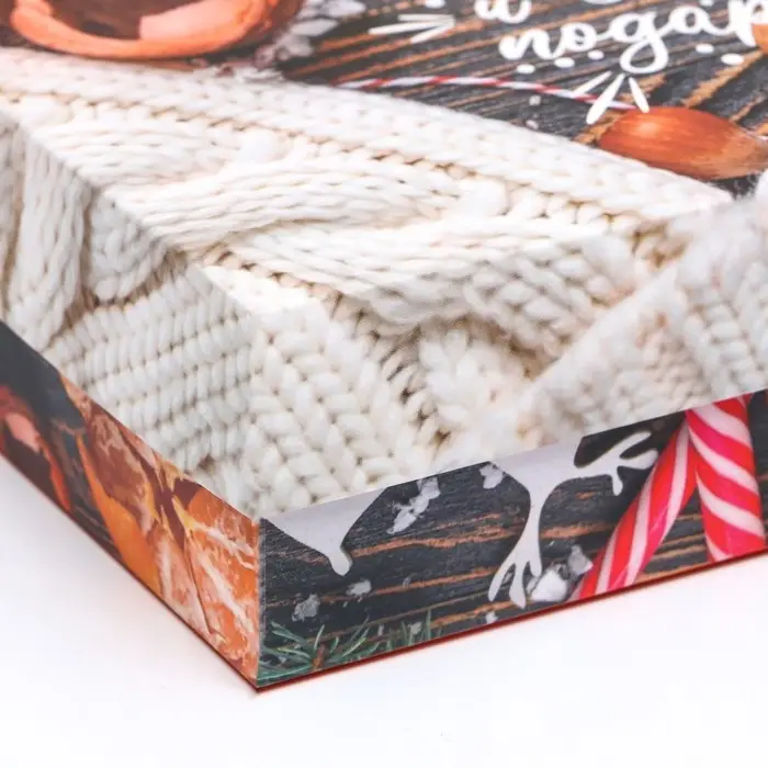 Коробка подарочная новогодняя складная, &laquo;Чудес и подарков&raquo;, 21&times;15&times;5.7 см