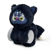 Мягкая игрушка "Нео на 2 браслетах", черный, 25 см LRta-061