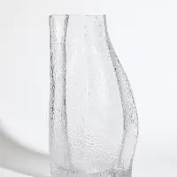 Ваза стекло настольная "Дженис" 25х12х8 см, прозрачный