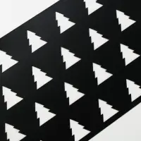 Трафарет для торта новогодний &laquo;Елочки&raquo;, 32&times;10 см, пластик