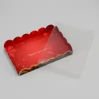 Коробка для печенья, &laquo;Новогодняя Ёлка&raquo;, 22&times;15&times;3 см, Новый год