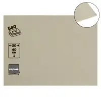 Картон переплётный (обложечный) 0.9 мм, 30 х 40 см, 540 г/м&sup2;, серый