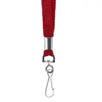 Лента с карабином Colorplan, красная