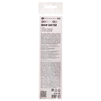 Набор кистей Синтетика 3 штуки ЗХК "Цветик" №10 (круглая №: 5; плоские №: 6,14) Набор кистей Синтетика 3 штуки ЗХК "Цветик" №10 (круглая №: 5; плоские №: 6,14)