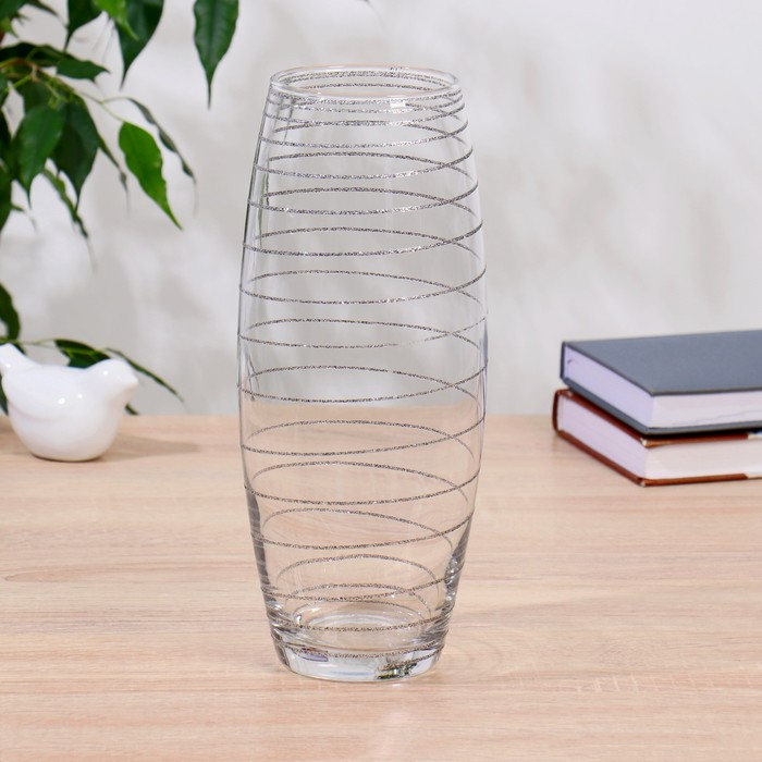 Ваза FLORA 'Серпантин' d-8см 11,5х26 см МИКС Ваза FLORA 'Серпантин' d-8см 11,5х26 см МИКС