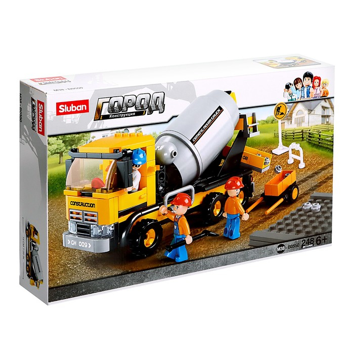 Конструктор &laquo;Строительный миксер&raquo;, 248 деталей