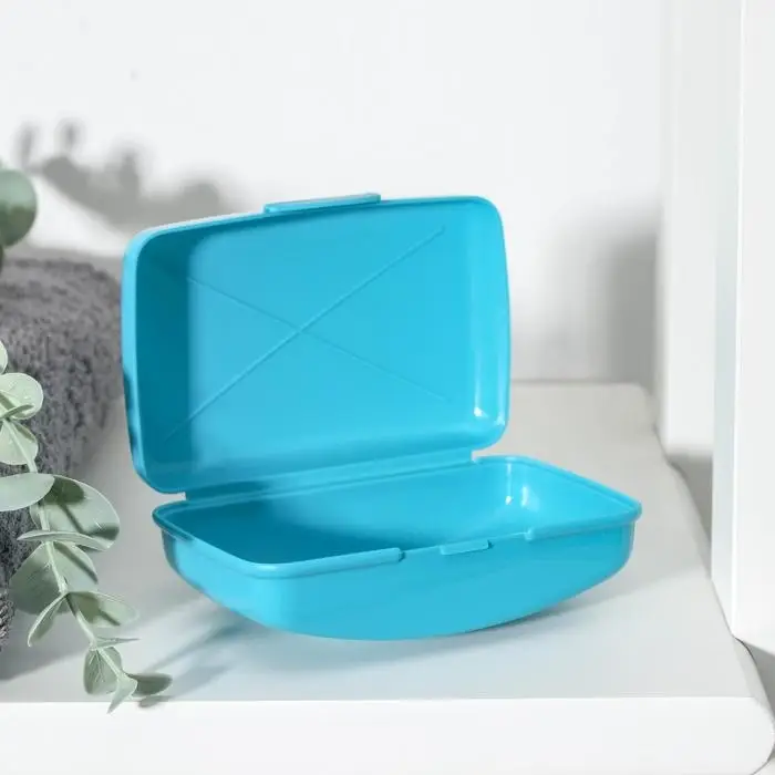 Мыльница &laquo;Дорожная&raquo;, 10&times;6.8&times;4.4 см, МИКС