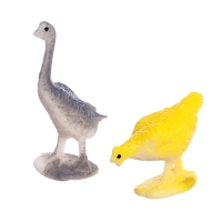 Набор животных с обучающими карточками &laquo;Фермерское хозяйство&raquo;, животные пластик, карточки, по методике Монтессори