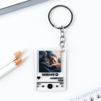 Брелок для ключей акриловый плеер &laquo;Половина моя&raquo;, 3,5 х 10 см