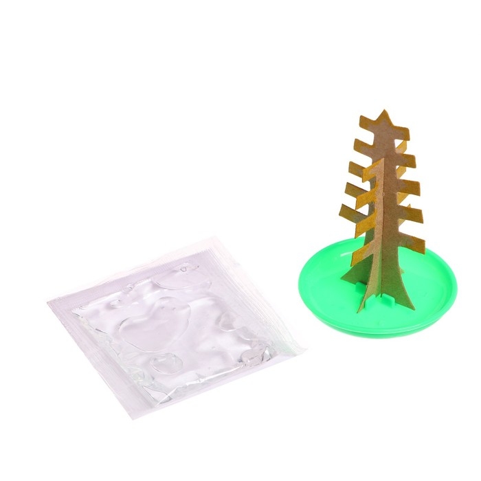 Набор для выращивания кристалла «Волшебное дерево» цвет жёлтый Набор для выращивания кристалла «Волшебное дерево» цвет жёлтый