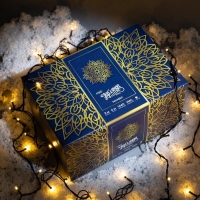 Гирлянда &laquo;Занавес&raquo; 2 &times; 6 м, IP44, УМС, тёмная нить, 1440 LED, свечение тёплое белое, 220 В