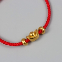 Браслет фен-шуй "Золотой слиток Ямб" регулируемая длина Браслет фен-шуй "Золотой слиток Ямб" регулируемая длина