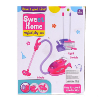 Набор &laquo;Хозяюшка&raquo;: пылесос со светом и звуком, принадлежности для уборки