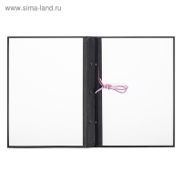 Папка "Курсовая работа" А4, бумвинил, гребешки/сутаж, без бумаги, цвет чёрный (вместимость до 300 листов) Папка "Курсовая работа" А4, бумвинил, гребешки/сутаж, без бумаги, цвет чёрный (вместимость до 300 листов)