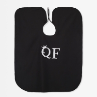 Пелерина парикмахерская, на завязках, цвет чёрный Пелерина парикмахерская, на завязках, цвет чёрный