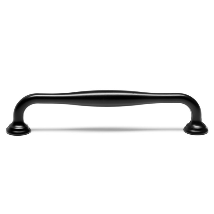 Ручка-скоба WAVE PC173BL, м/о 128 мм, цвет чёрный