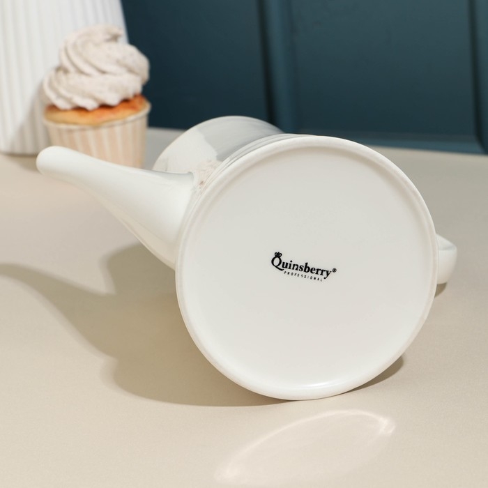 Заварочный чайник фарфоровый «Barista», 1,5 л, белый Заварочный чайник фарфоровый «Barista», 1,5 л, белый