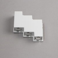 Светильник фасадный &laquo;Луч&raquo;, FSD-011, 6 Вт, 3000К, 3 луча, IP65, 220 В, металл, белый