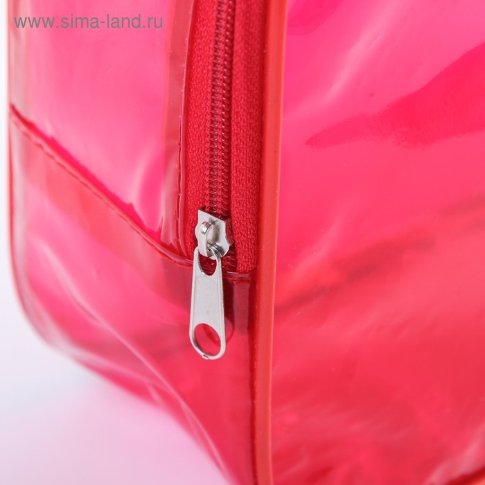 Набор сумок в роддом, 3 шт., цвет прозрачный/красный, M&B