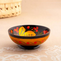 Набор &laquo;Розетка с ложкой&raquo;, 10&times;4&times;10 см, хохлома