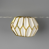 Гирлянда &laquo;Нить&raquo; 2 м с насадками &laquo;Белый фонарик&raquo;, IP20, прозрачная нить, 10 LED, батарейки AAх2 (в комплекте), свечение тёплое белое