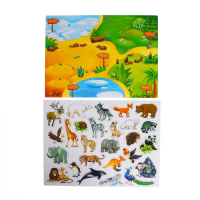 Магнитный конструктор-планшет &laquo;Зоопарк&raquo;