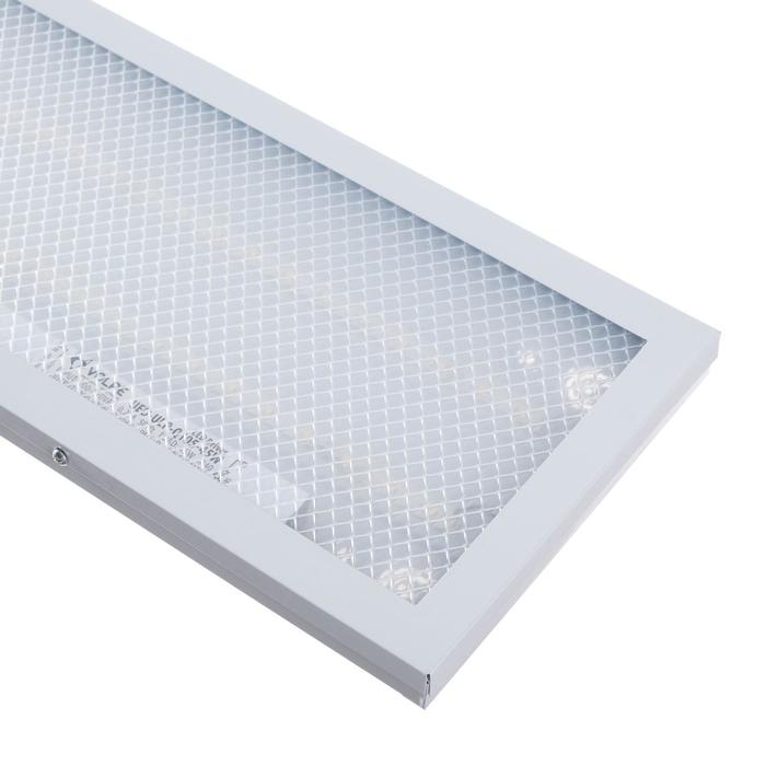 Светильник светодиодный Volpe, 45 Вт, 4200 Лм, 4000 К, IP40, 230 В, призма, белый Светильник светодиодный Volpe, 45 Вт, 4200 Лм, 4000 К, IP40, 230 В, призма, белый