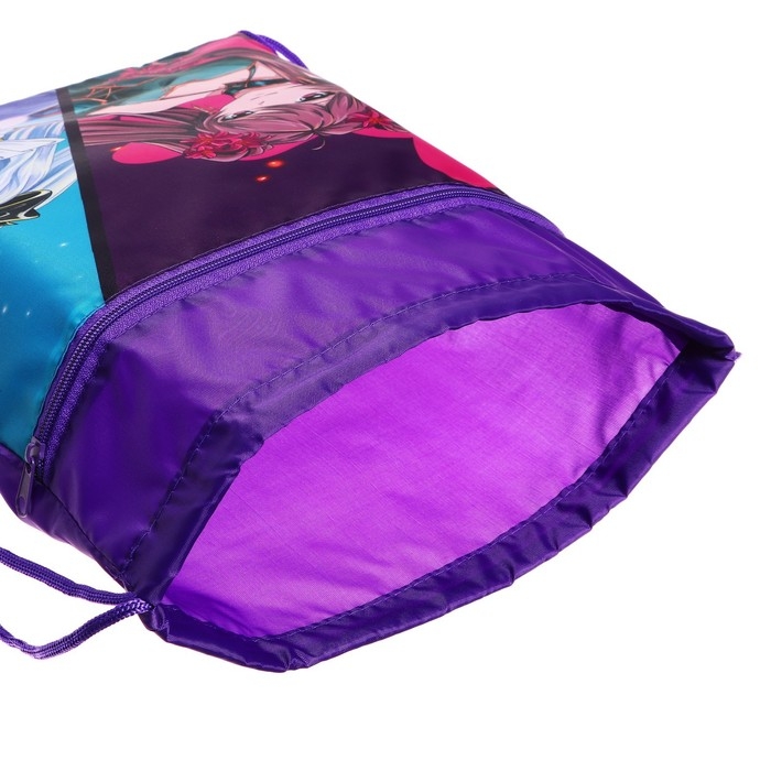 Мешок для обуви с карманом 420 х 340 мм, Calligrata МСО-7С, (мягкий полиэстер, плотность 210D) Мешок для обуви с карманом 420 х 340 мм, Calligrata МСО-7С, (мягкий полиэстер, плотность 210D) "Аниме"