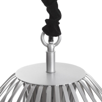 Светильник потолочный "Лиф" серебро 1х40Вт, Е27, 52х52х61 см Светильник потолочный "Лиф" серебро 1х40Вт, Е27, 52х52х61 см