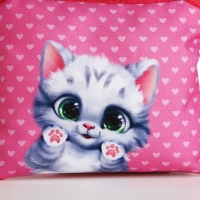 Набор подарочный для девочки "Котенок", сумка, блокнот Набор подарочный для девочки "Котенок", сумка, блокнот