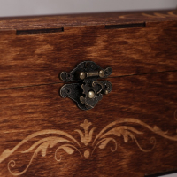 Ящик для вина Adelica &laquo;Тоскана&raquo;, 33,5&times;10&times;10,2 см, цвет тёмный шоколад