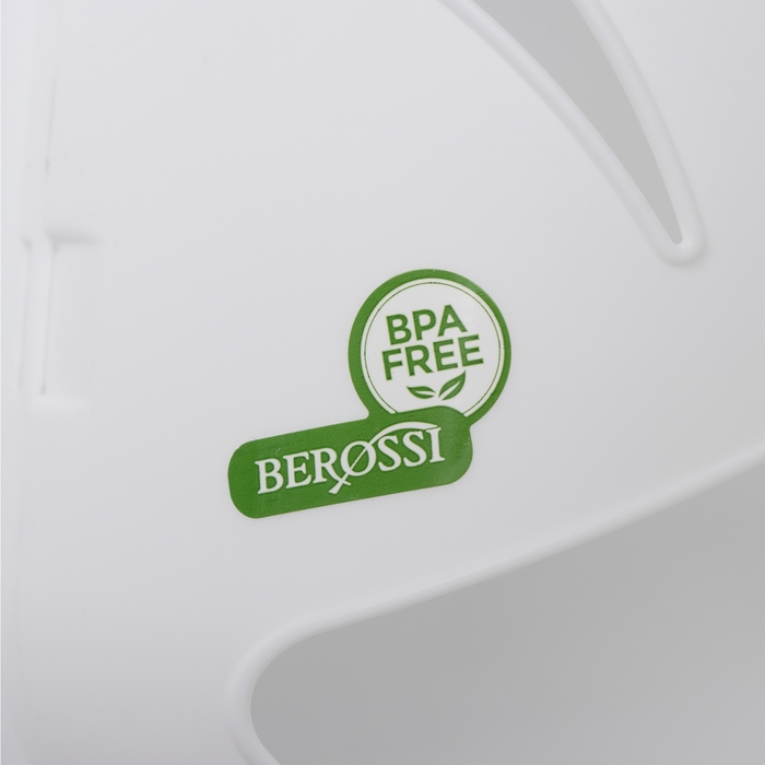 Корзина для пакетов Krita, 12×7×28 см, цвет снежно-белый Корзина для пакетов Krita, 12×7×28 см, цвет снежно-белый