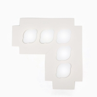 Коробка для капкейков и бенто-торта &laquo;С Новым годом!&raquo;, шары, 25 х 25 х 10 см