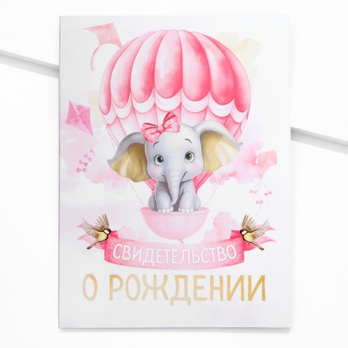 Папка для свидетельства о рождении &laquo;Ты наше счатье&raquo;, 23,5 х 31,5 см.