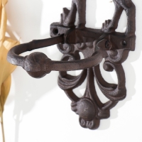 Дверной молоток чугун "Лось" 21х4х13 см Дверной молоток чугун "Лось" 21х4х13 см