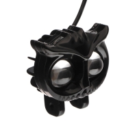 Фара cветодиодная, Сова, 12 В, 15 Вт, 1080 Лм, провод 56 см, свет бело-желтый, набор 2 шт Фара cветодиодная, Сова, 12 В, 15 Вт, 1080 Лм, провод 56 см, свет бело-желтый, набор 2 шт