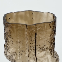 Ваза для цветов &laquo;Маунтин браун&raquo; из коричневого стекла 30&times;13&times;13 см