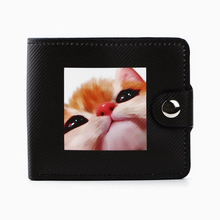 Кошелёк-книжка &laquo;Котик&raquo;, 11х9.5х2 см