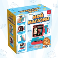 Кассса-калькулятор «Мой магазин», звук, свет Кассса-калькулятор «Мой магазин», звук, свет