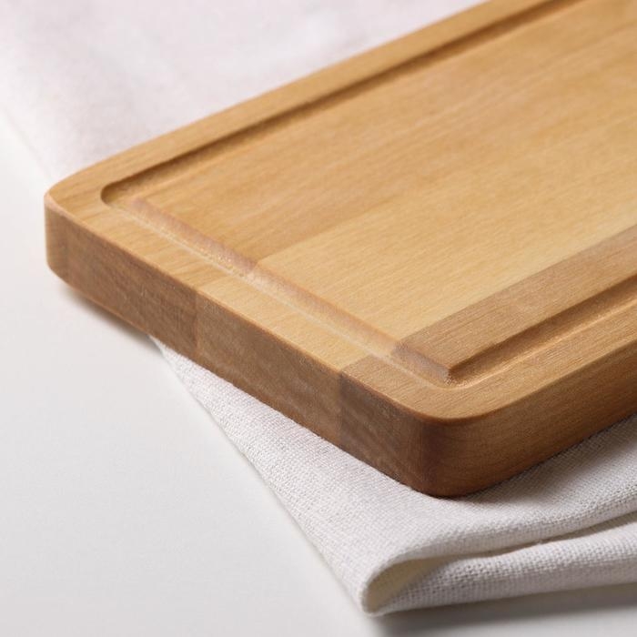 Доска разделочная для рыбы Adelica, 34&times;13&times;2 см, пропитано маслом, берёза