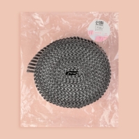 Лента с имитацией страз, 6 см, 9 ± 1 м, цвет серебряный Лента с имитацией страз, 6 см, 9 ± 1 м, цвет серебряный