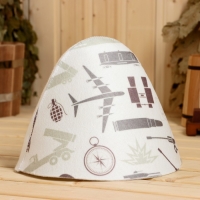 Шапка для бани "Военная" принт Шапка для бани "Военная" принт