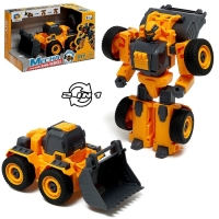 Конструктор винтовой &laquo;Погрузчик&raquo;, 2 в 1 робот-машина