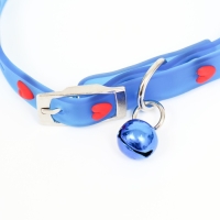 Ошейник из морозостойкого мягкого пластика "Люблю сердечно", 30 х 1 см, микс цветов Ошейник из морозостойкого мягкого пластика "Люблю сердечно", 30 х 1 см, микс цветов