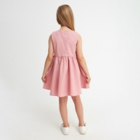 Платье детское с карманами KAFTAN, р. 32 (110-116), пудра Платье детское с карманами KAFTAN, р. 32 (110-116), пудра