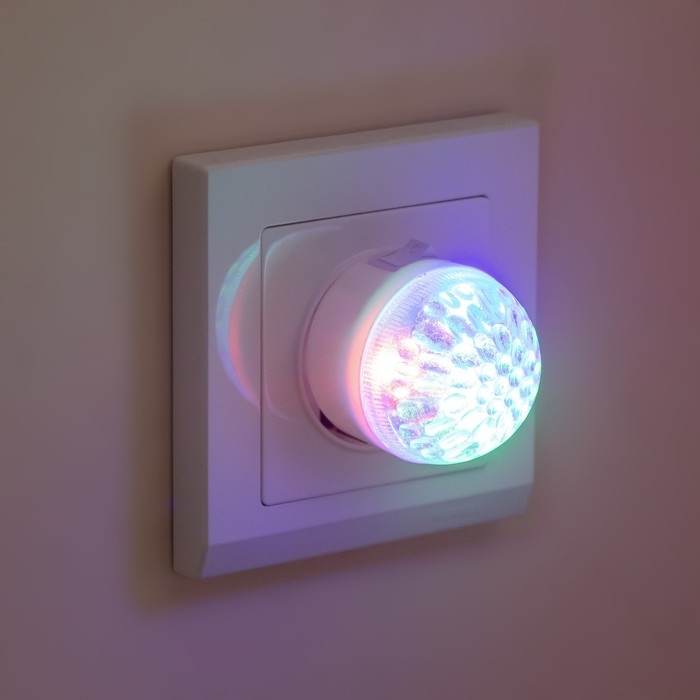 Ночник Ночник "Мяч для гольфа" пластик d=4 см