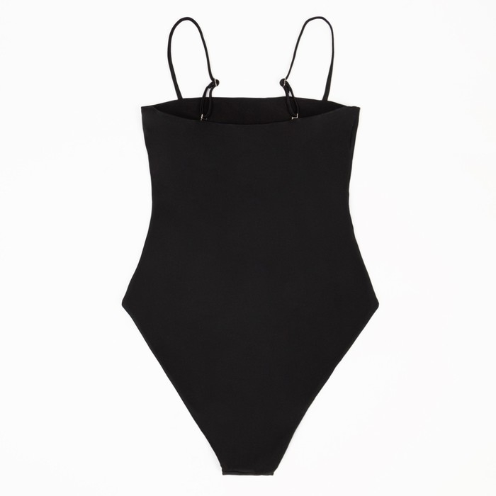 Купальник женский слитный Basic MINAKU цвет чёрный, размер 46 Купальник женский слитный Basic MINAKU цвет чёрный, размер 46